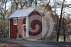 Finland: Rustic house in Seurasaari