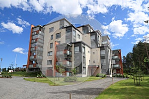 Finland, Savonia/Kuopio: Modern Apartment Building (2014) photo