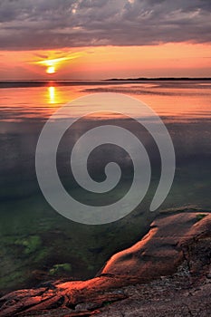 Finland: Sunset on the southern coast