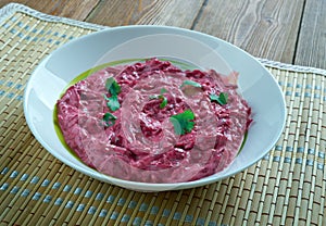 Finnish beet salad