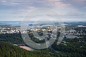 Finnish landscape of Kuopio photo
