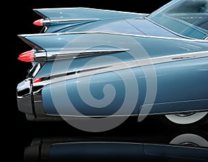 Fins of 1959 Cadillac Eldorado