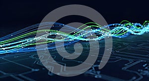 FinTech Data Flow Concept vol.3