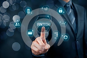 Fintech and financial technology photo