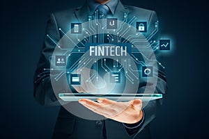 Fintech and financial technology photo