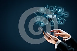 Fintech and financial technology photo