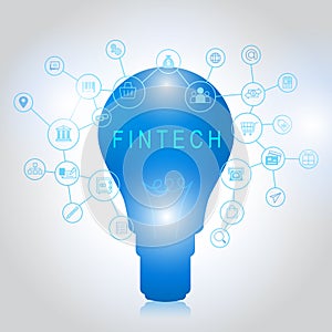 Fintech Investment Financial Internet Technology Concept