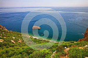 Fiolent , Crimea - sea landscape