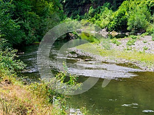 Fiora River, Lazio, Italy