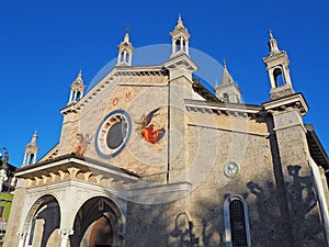 Fiorano al Serio, Bergamo, Italy. The main church of Saint Giorgio photo