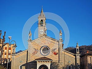 Fiorano al Serio, Bergamo, Italy. The main church of Saint Giorgio photo