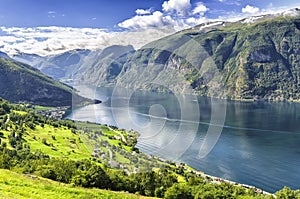 The fiord of dreams at Aurland