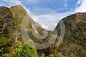 Fiordland National Park mountain wilderness NZ