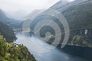 Fiordo de los Trolls en Noruega