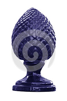 Fir-cone made â€‹â€‹of ceramics
