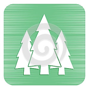 Fir Trees forest icon