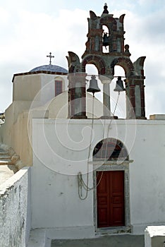 Fira Santorini Island, Greece.