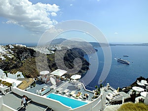 Fira, Santorini photo