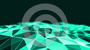 Fire abstact blue background . Explosion color 3D illustration