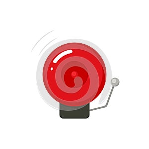 Fire alarm bell icon