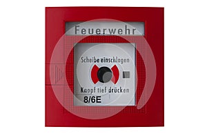 Fire alarm box