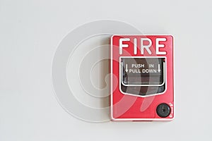 Fire alarm pull box