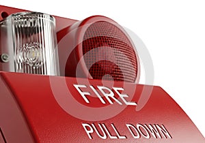 Fire alarm pull station