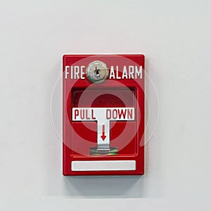 Fire alarm pull switch