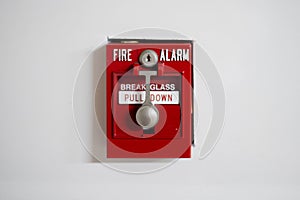 FIRE ALARM, RED