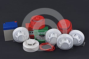 Fire alarm security system