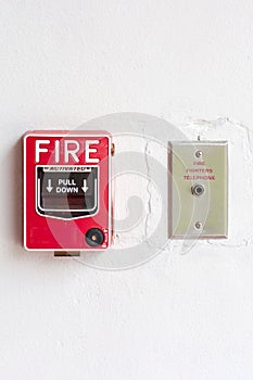 Fire alarm switch