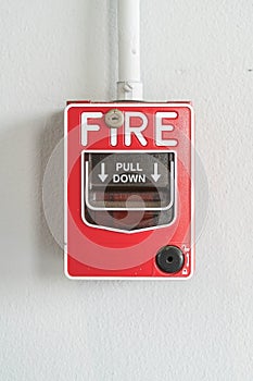 Fire alarm switch