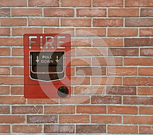 Fire alarm switch