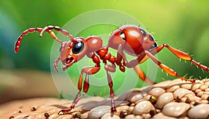 Fire ant venom injection sting