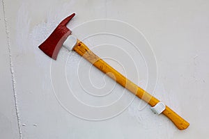 Fire Ax on board a tugboat in Manila Bay, Philippines