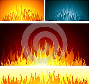 Fire background