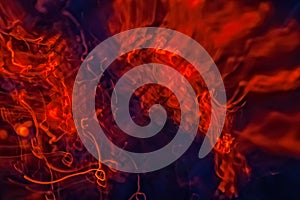 Fire background abstraction