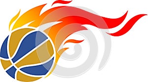 Fire ball logo