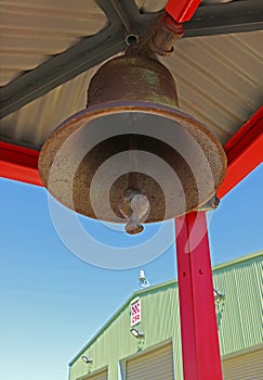 Fire bell at a cfa fire station