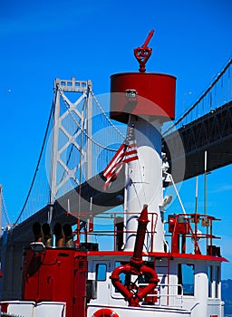 Fire Boat in Harbour