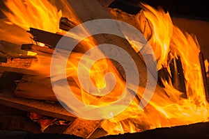 Fire Bonfire Burning