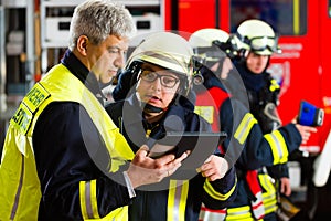 Fire brigade deployment planning on Computer
