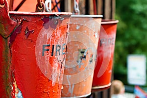 Fire buckets