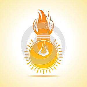 Fire bulb concept
