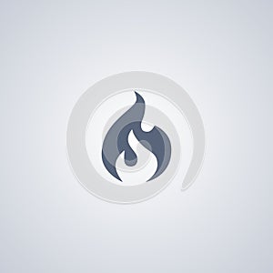 Fire, Burn, vector best flat icon