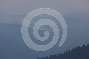 790 Fire in the Cascade Mountains