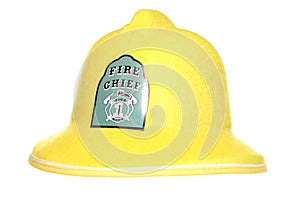 Fire chief firemans helmet