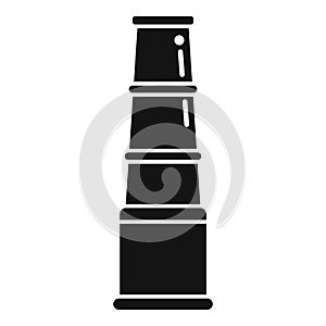 Fire chimney icon simple vector. Factory roof