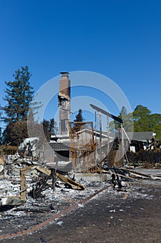 Fire Damage in California