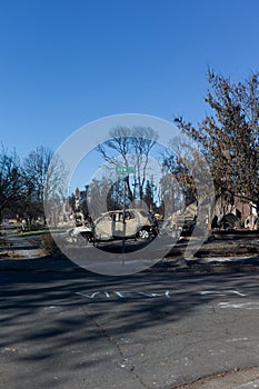 Fire Damage in California
